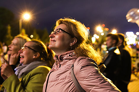 Victory Day fireworks in Brest