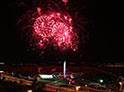 Victory Day fireworks in Minsk