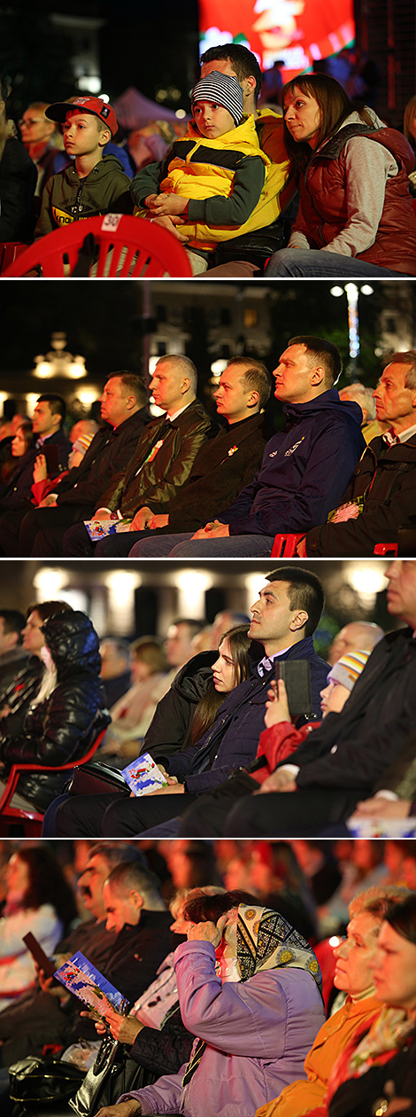 Victory Day concert in Minsk