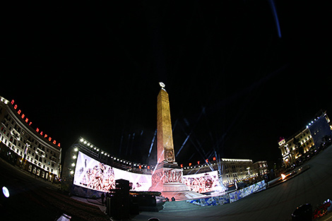 Victory Day concert in Minsk