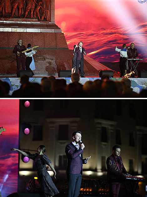 Victory Day concert in Minsk