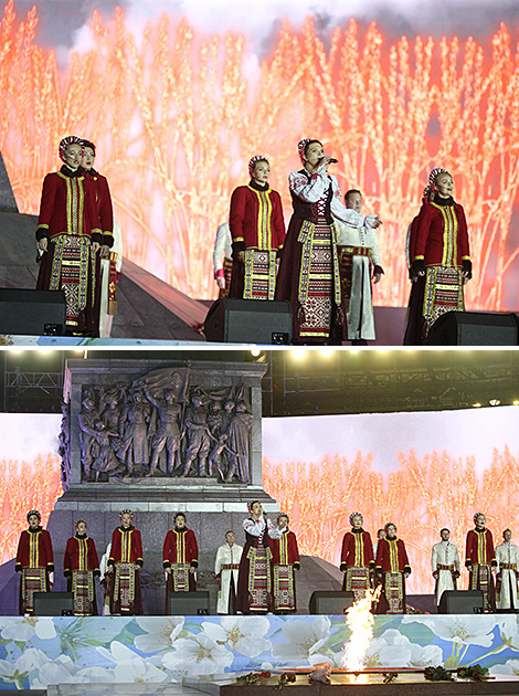 Victory Day concert in Minsk