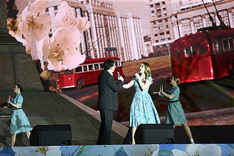 Victory Day concert in Minsk