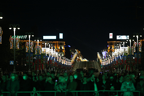 Victory Day concert in Minsk