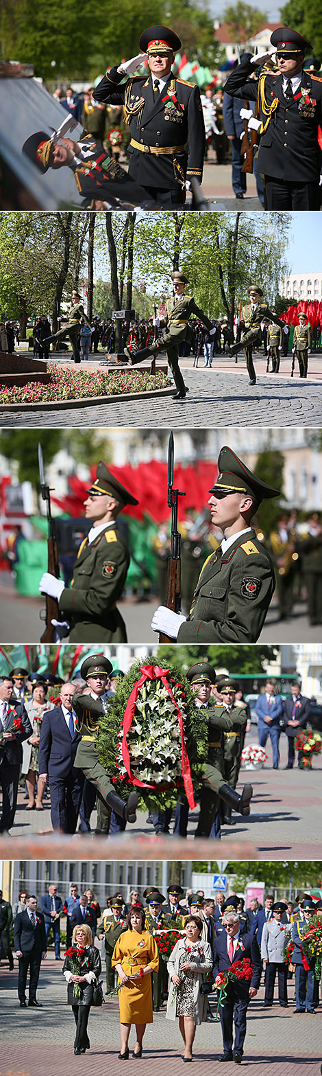 Victory Day celebrations in Grodno