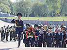 Wreath laying ceremony in the Brest Fortress