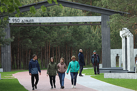 New war memorial in Svetlogorsk District