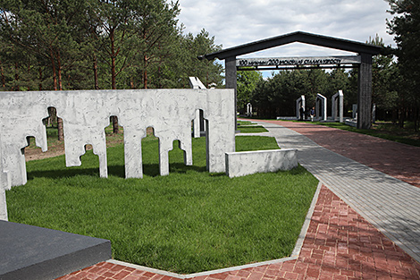 New war memorial in Svetlogorsk District