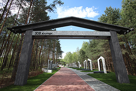 New war memorial in Svetlogorsk District