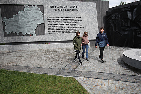 New war memorial in Svetlogorsk District