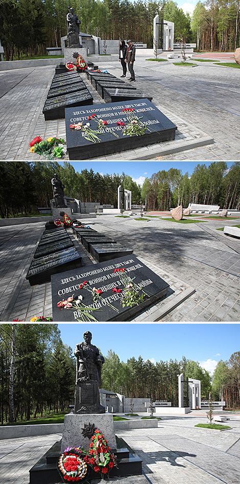 New war memorial in Svetlogorsk District