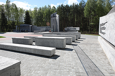 New war memorial in Svetlogorsk District