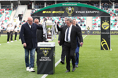 Футболисты БАТЭ в четвертый раз выиграли Кубок Беларуси