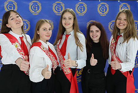 Last Bell ceremony in Vitebsk Gymnasium No.8