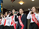 Last Bell ceremony in Vitebsk Gymnasium No.8