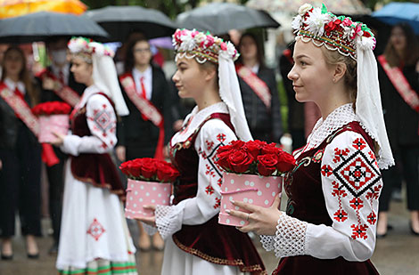 Апошні званок у Віцебскай гімназіі №8