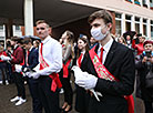 Last Bell ceremony in Vitebsk Gymnasium No.8