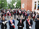 Last Bell ceremony in Vitebsk Gymnasium No.8