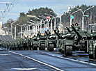 Rehearsal of Victory Day parade in Minsk