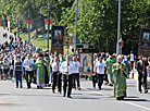 Religious procession in honor of Saint Euphrosyne 