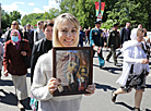 Religious procession in honor of Saint Euphrosyne 