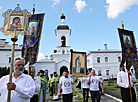 Religious procession in honor of Saint Euphrosyne 