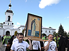 Religious procession in honor of Saint Euphrosyne 