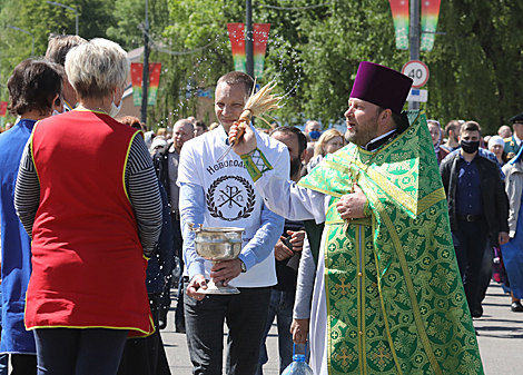 Saint Euphrosyne Day celebrations in Polotsk