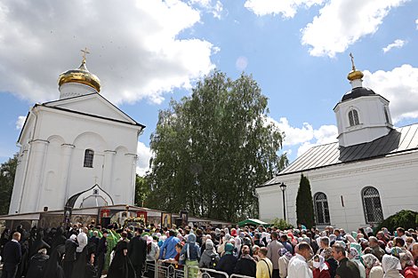 Свята ў Спаса-Ефрасіннеўскім манастыры 