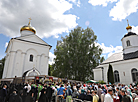 Свята ў Спаса-Ефрасіннеўскім манастыры 