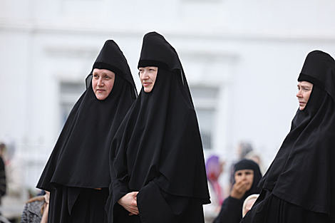 Свята ў Спаса-Ефрасіннеўскім манастыры 