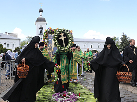 Свята ў Спаса-Ефрасіннеўскім манастыры 