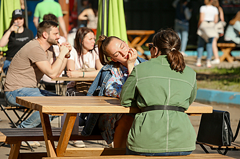 Pesochnitsa food court in Minsk