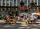 Площадка с уличной едой "Песочница" в Минске