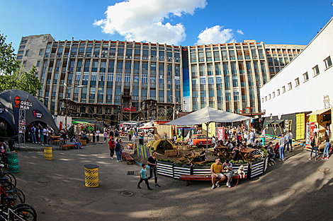 Pesochnitsa food court in Minsk