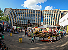 Pesochnitsa food court in Minsk