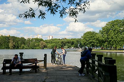 Victory Park in Minsk