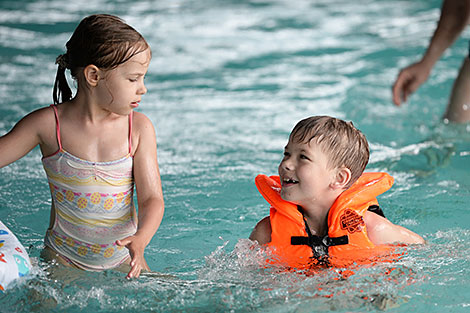 Lebyazhy Water Park in Minsk