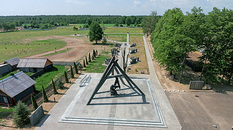 The memorial complex in Borki