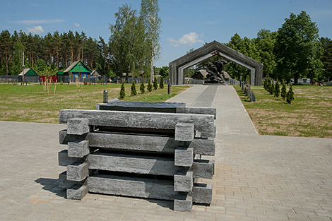 The memorial complex in Borki