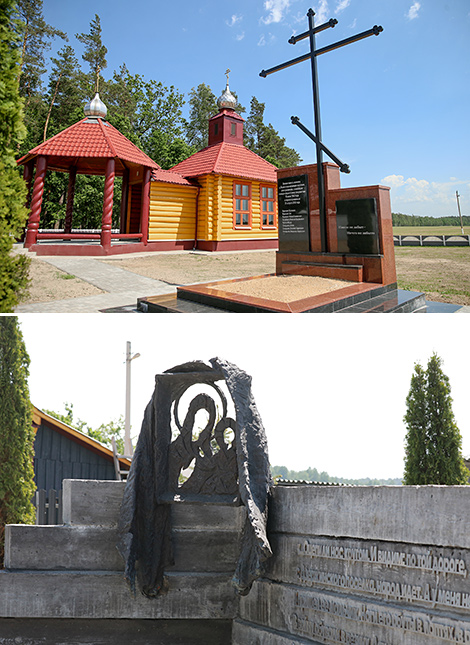 The memorial complex in Borki