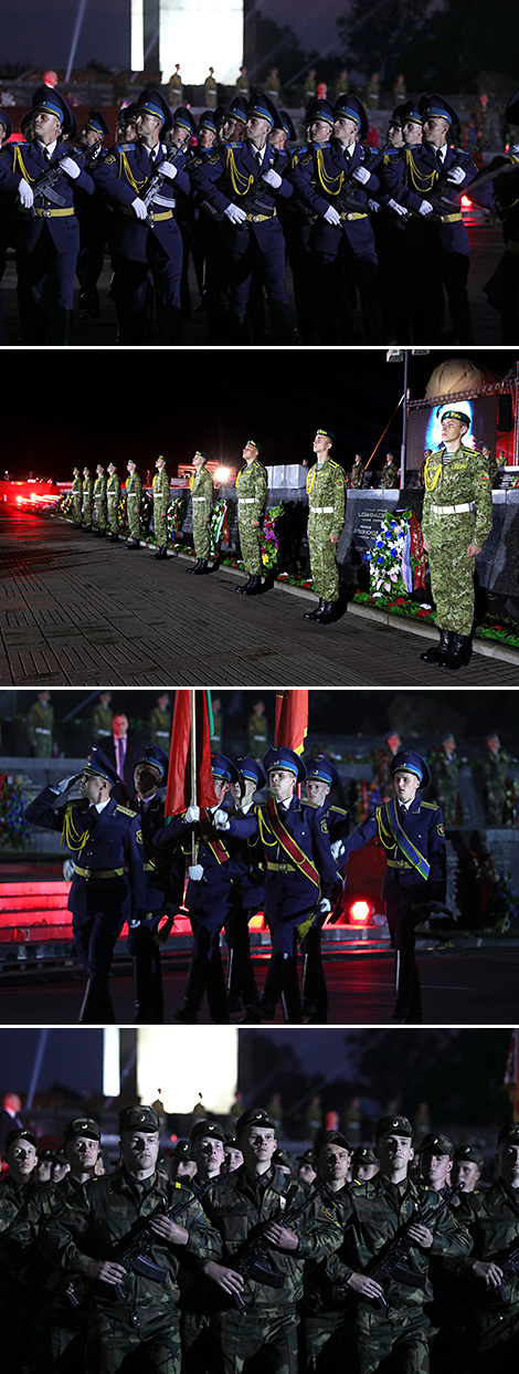 The event held in Brest Fortress to mark the Day of National Memory of the Victims of the Great Patriotic War