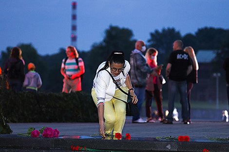 Commemorative event in Brest Fortress