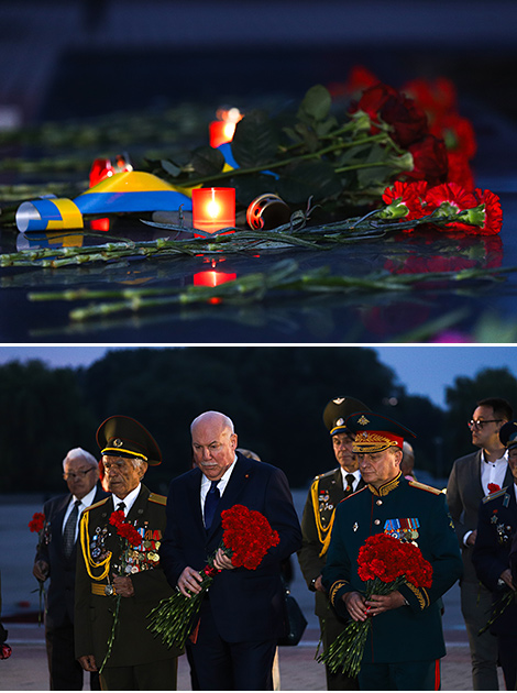 Commemorative event in Brest Fortress