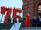 Chimes of Sorrow patriotic event at Buinichi Field