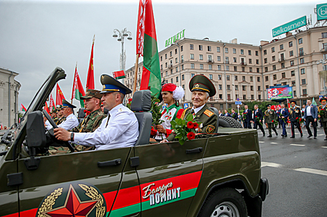 Belarus Remembers! patriotic procession in Minsk