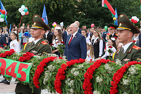 Belarus Remembers! patriotic procession in Minsk