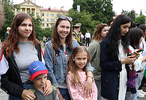 Belarus Remembers! patriotic procession in Minsk