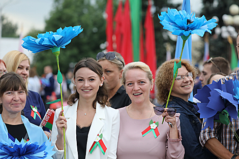 Витебчане празднуют День Независимости