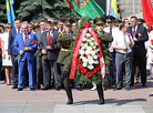 Митинг в честь Дня Независимости в Гомеле